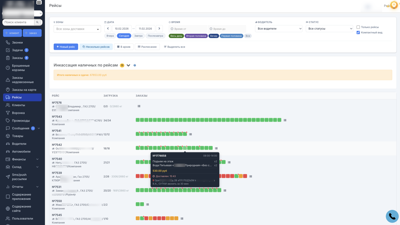 Компактные рейсы